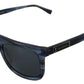 Dolce & Gabbana Elegant Blue Acetate Sunglasses