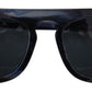 Dolce & Gabbana Elegant Blue Acetate Sunglasses for Women