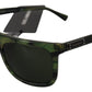 Dolce & Gabbana Chic Green Acetate Women's Sunglasses