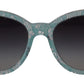 Dolce & Gabbana Sicilian Lace Crystal-Infused Sunglasses