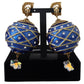 Dolce & Gabbana Elegant Dangling Crystal Christmas Ball Earrings