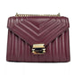 Whitney Medium Chain Shoulder Flap Crossbody Women's Oxblood