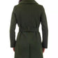 Women's Belted Zip-Front Coat, Created for Macy's