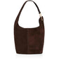 Sonny Womens Suede Hobo Handbag