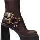 Women's Crosby Leather Moto Booties