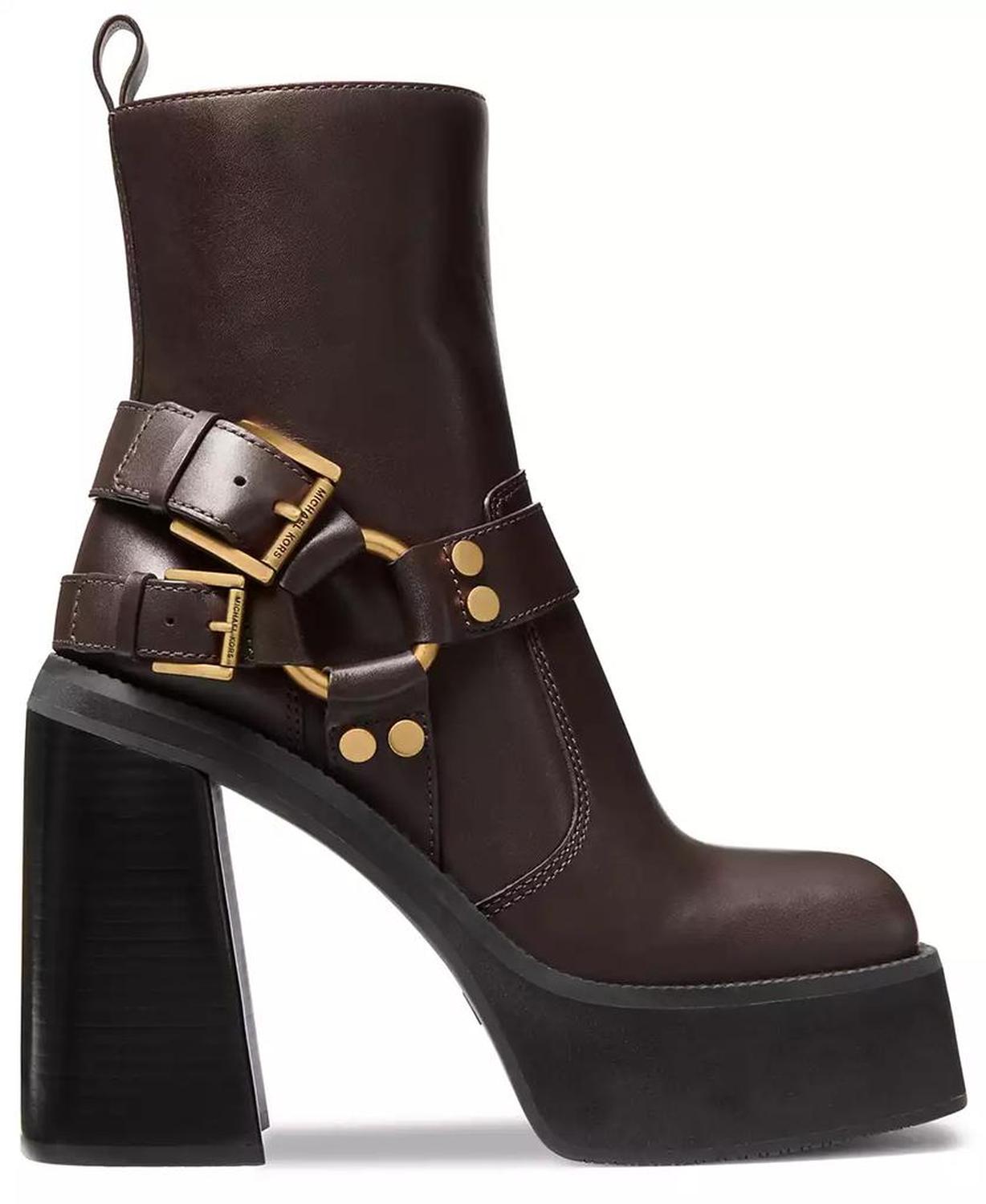 Women's Crosby Leather Moto Booties