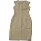 Michael Kors Cap Sleeve Dress in Cream Wool