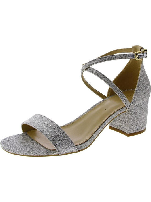 SERENA FLEX SANDAL Womens Ankle Strap Open Toe Block Heel