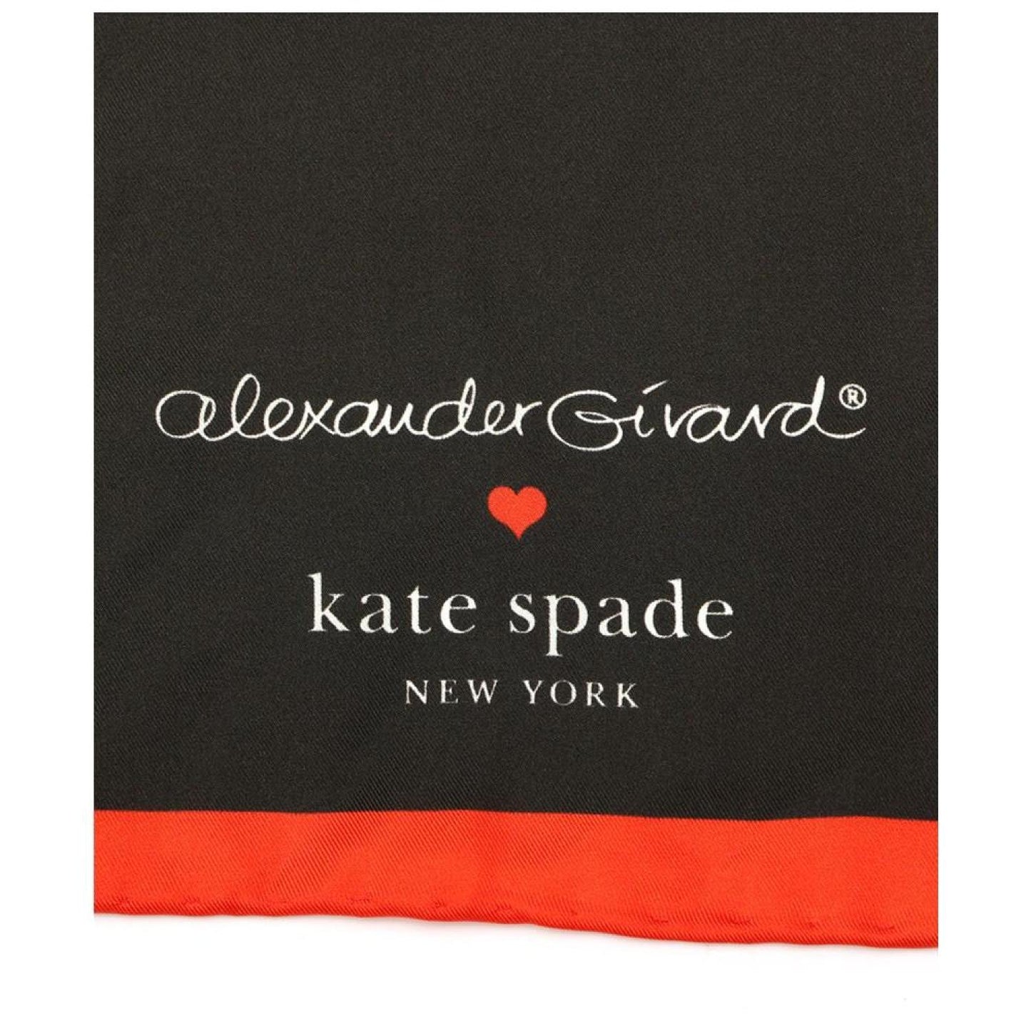 Women's Alexander Girard Love Silk Square Bandana