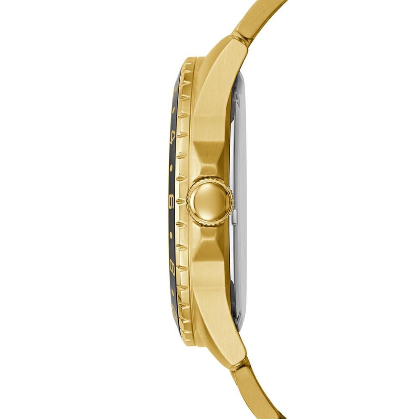 Men's Gold-Tone Stainless Steel Bracelet Watch 44mm