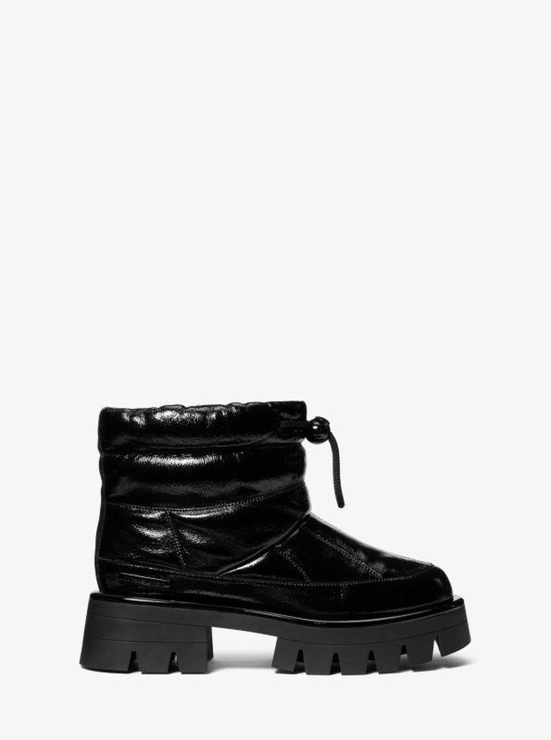 Barton Crackled Patent Leather Boot