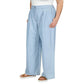 Plus Size Chambray Wide-Leg Pants