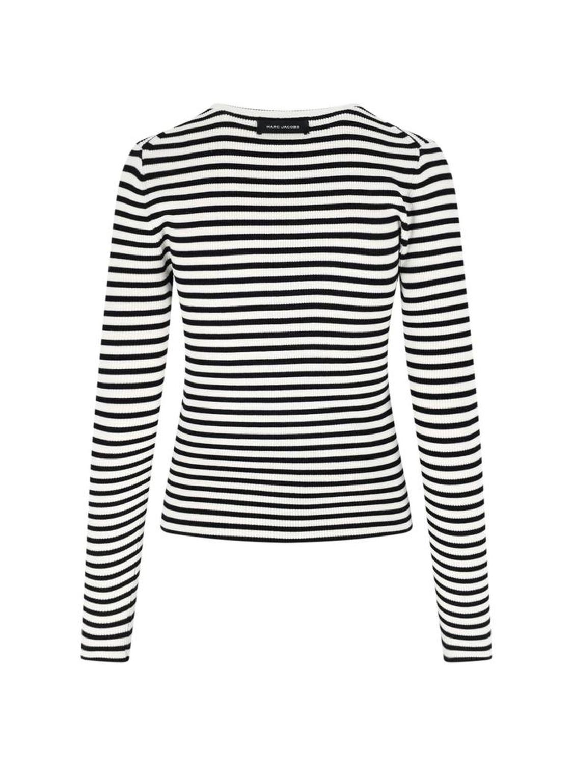 Marc Jacobs Seamed Up Knitted Crewneck Jumper