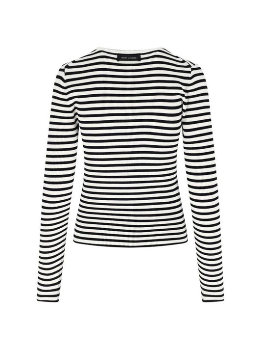 Marc Jacobs Seamed Up Knitted Crewneck Jumper