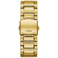 Men's Crystal Gold-Tone Stainless Steel Bracelet Watch 46mm