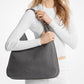 Nolita Large Nubuck Hobo Shoulder Bag