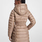 Quilted Nylon Puffer Coat