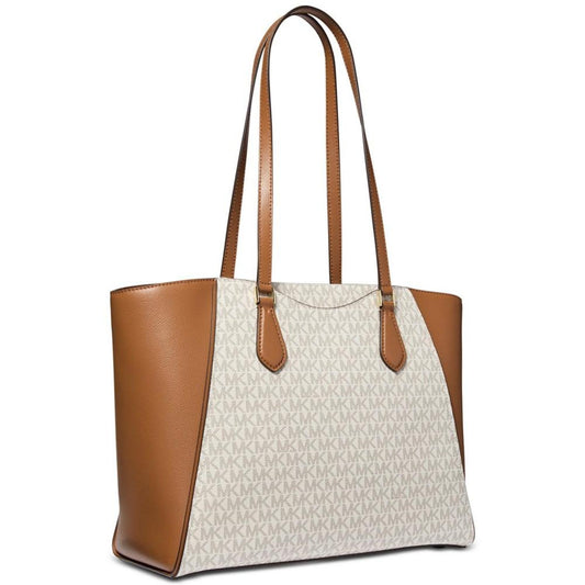 Taryn Logo Large Top Zip Tote