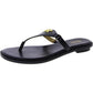 Womens Slip On Dressy Thong Sandals