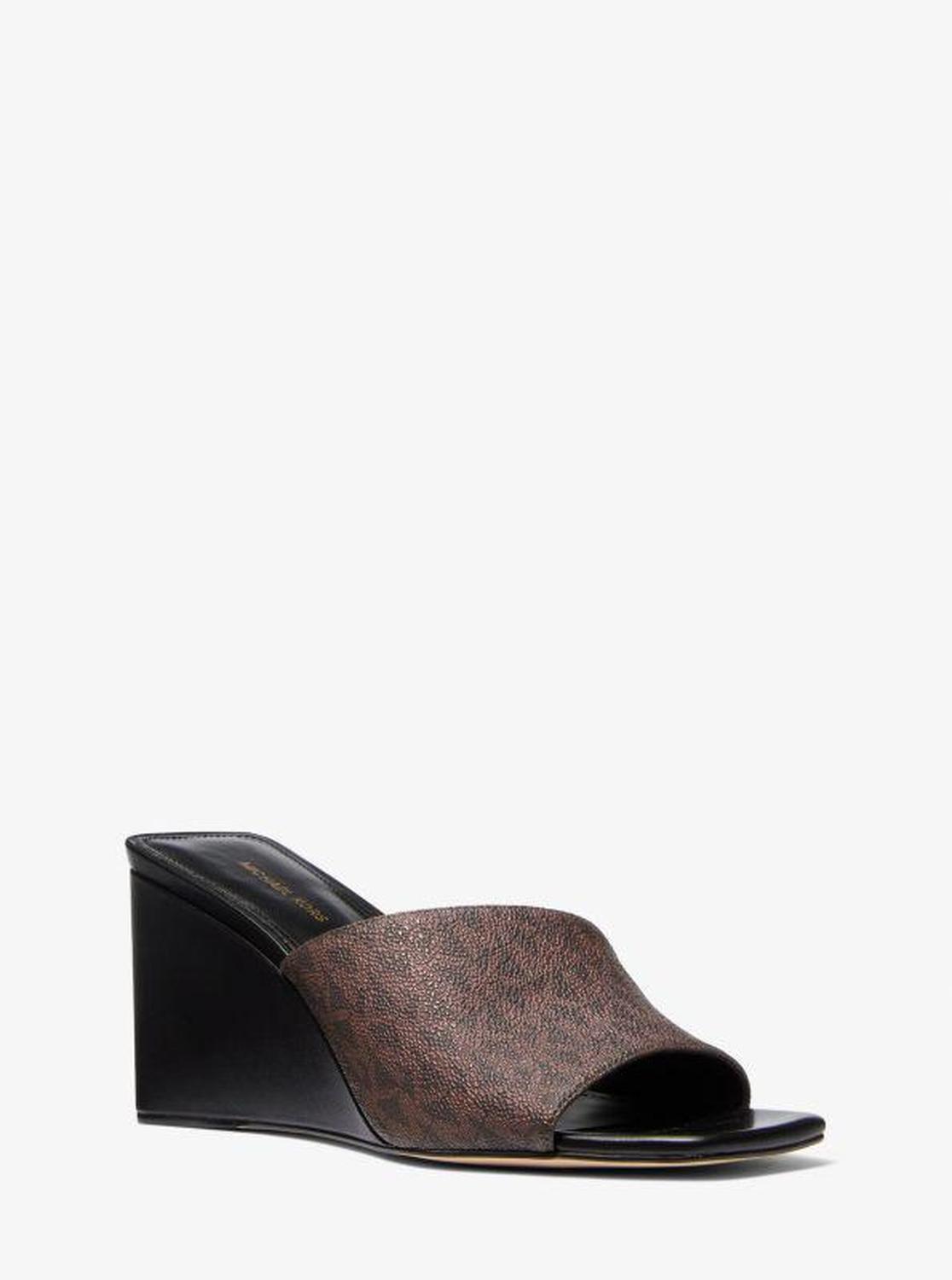 Merriam Signature Logo Wedge Sandal