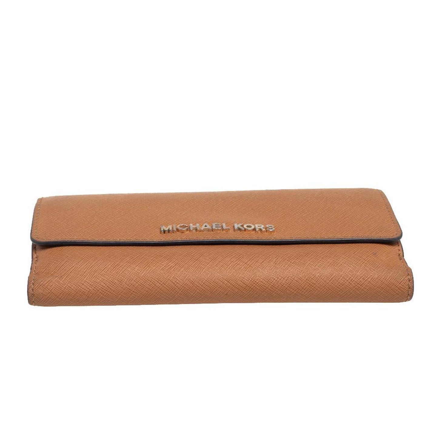 Michael Kors Tan Leather Continental Wallet..