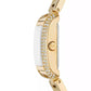 Women's Emery Three-Hand Gold-Tone Stainless Steel Watch 22mm