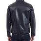 Men's Faux Leather Moto Jacket