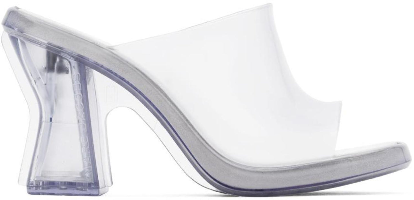 Transparent Melissa Edition Heeled Sandals