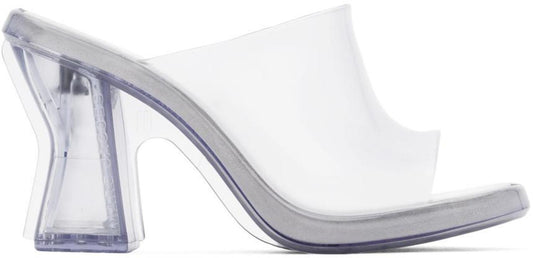 Transparent Melissa Edition Heeled Sandals