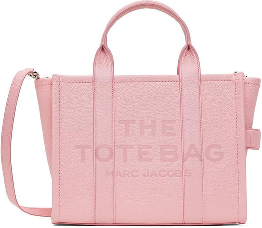 Pink 'The Leather Medium' Tote