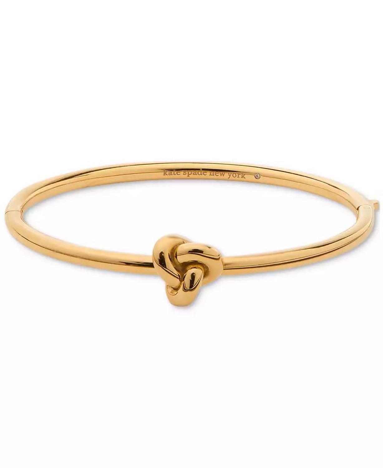 Logo-Engraved Thin Bangle Bracelet