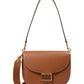 Katy Textured Leather Convertible Saddle Bag