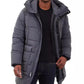 Men's Heavyweight Hooded Long Puffer Coat