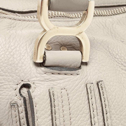 Chloe Leather Large Marcie Shoulder Bag