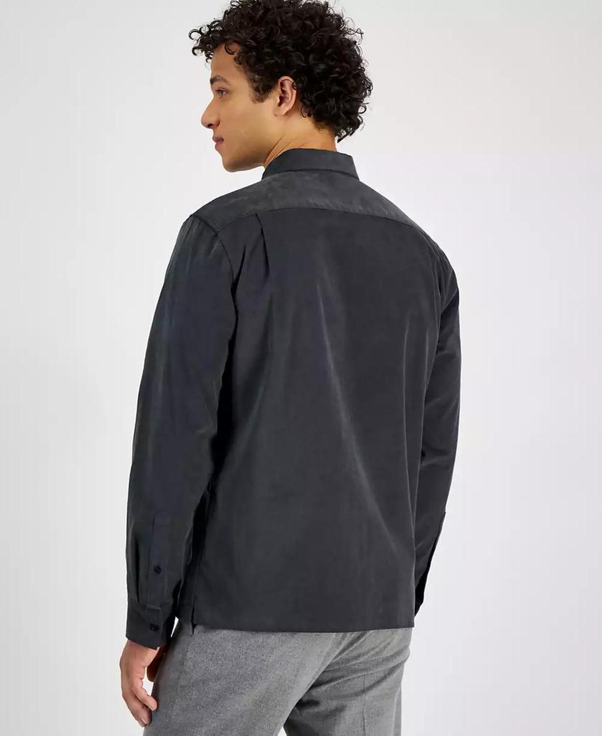 Men's Classic-Fit Micro-Cord Shirt