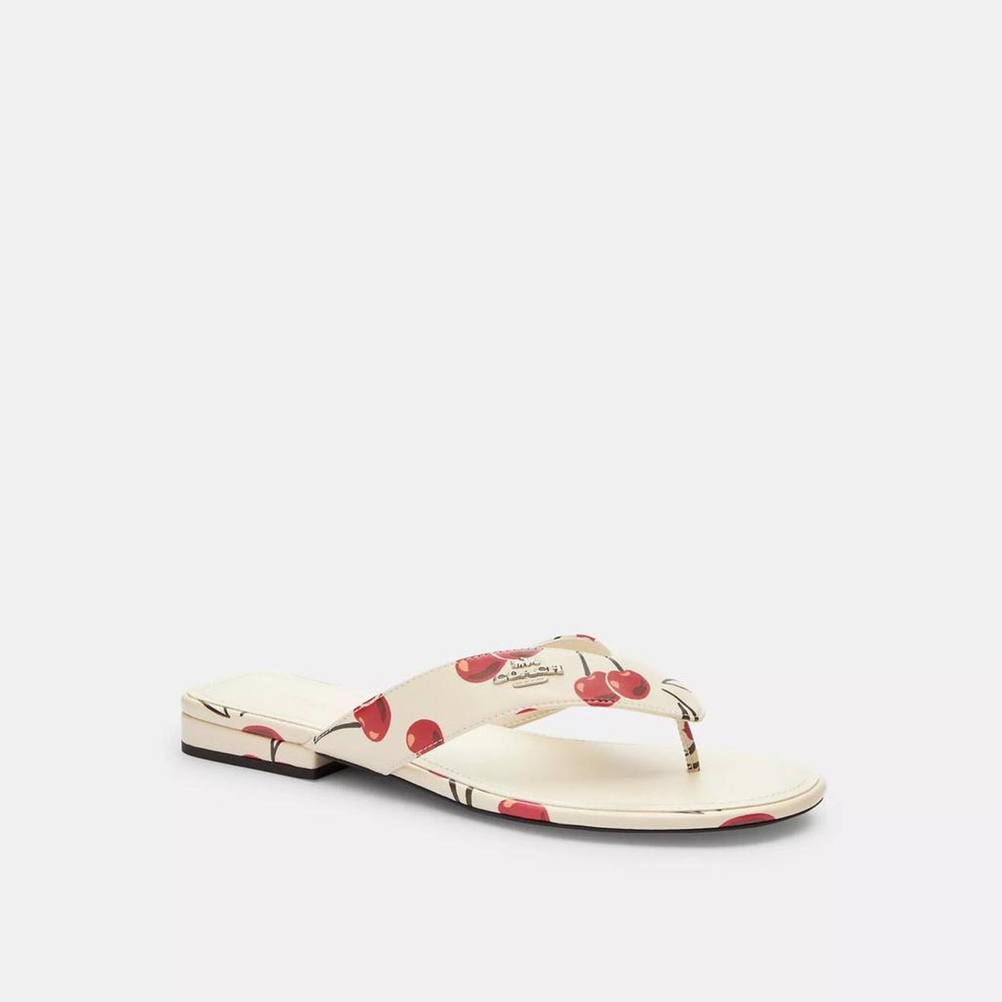 Bridgette Sandal With Cherry Print