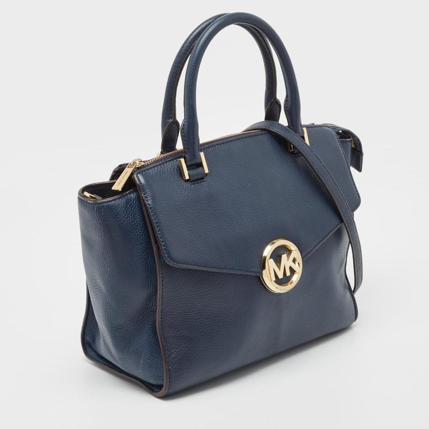 Michael Michael Kors Leather Hudson Satchel