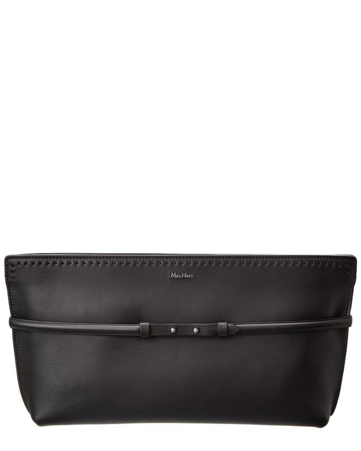 Max Mara Archetipo Leather Pouch