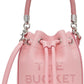 Pink 'The Leather Mini Bucket' Bag