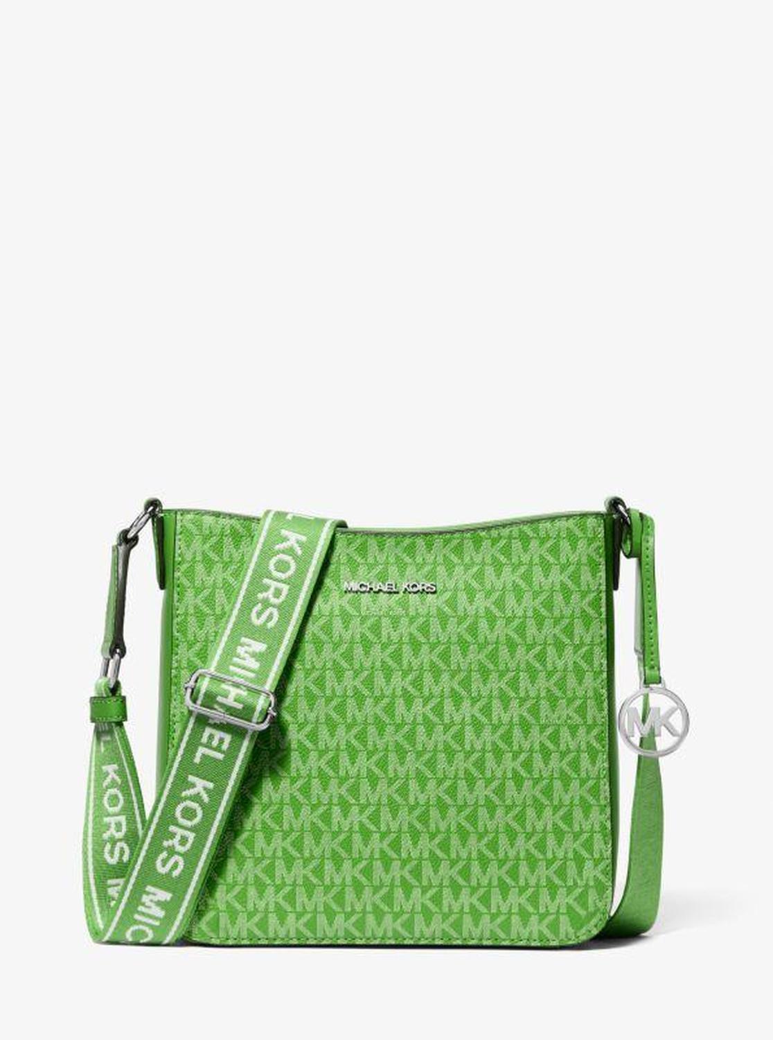 Jet Set Signature Logo Messenger Bag