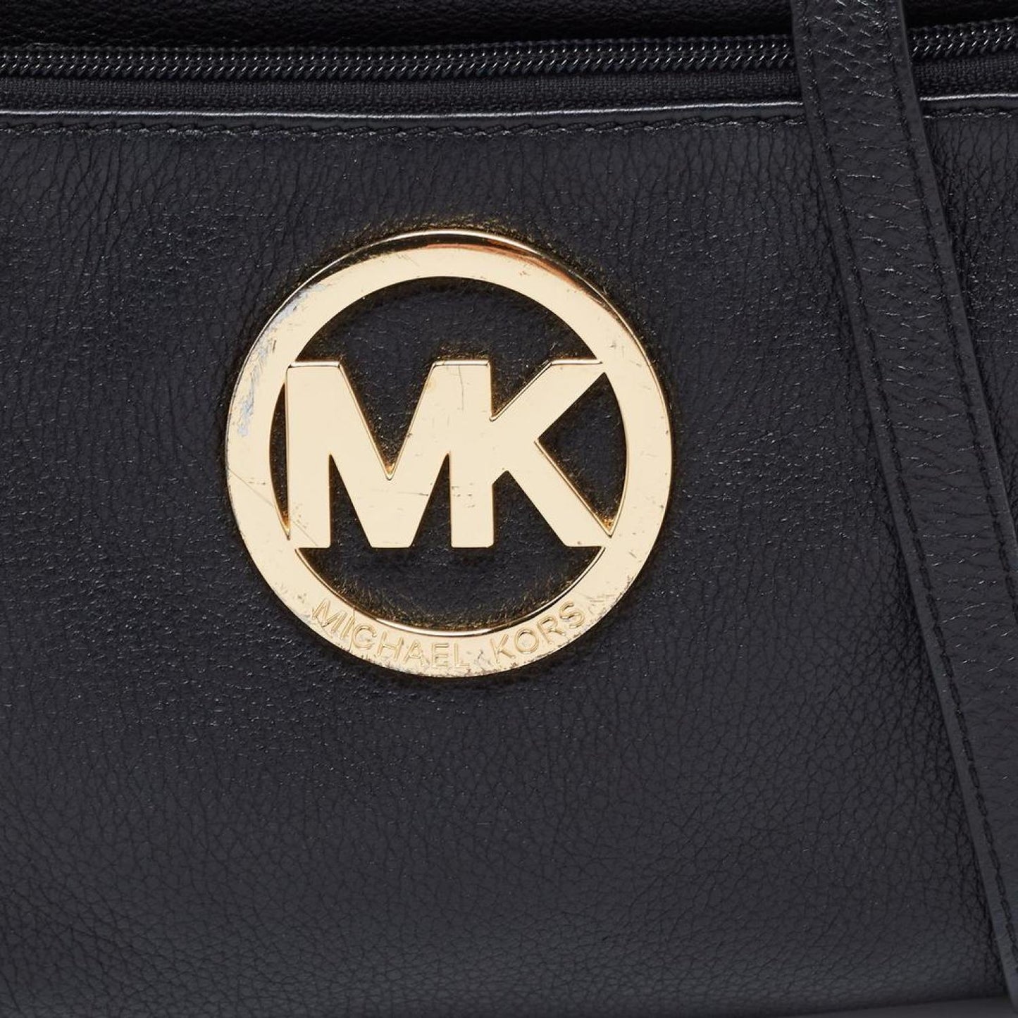 Michael Michael Kors  Leather Fulton Crossbody Bag