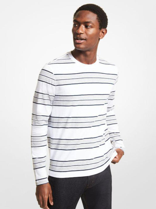 Striped Cotton Jersey Shirt