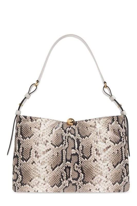 Furla Sfera Soft Embossed Large Shoulder Bag