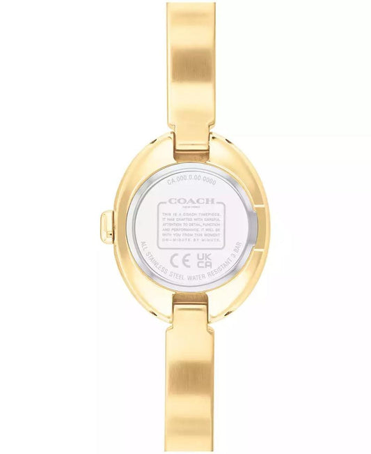 Women's Sammy Gold-Tone Stainless Steel Bangle Bracelet Watch, 22.5mm