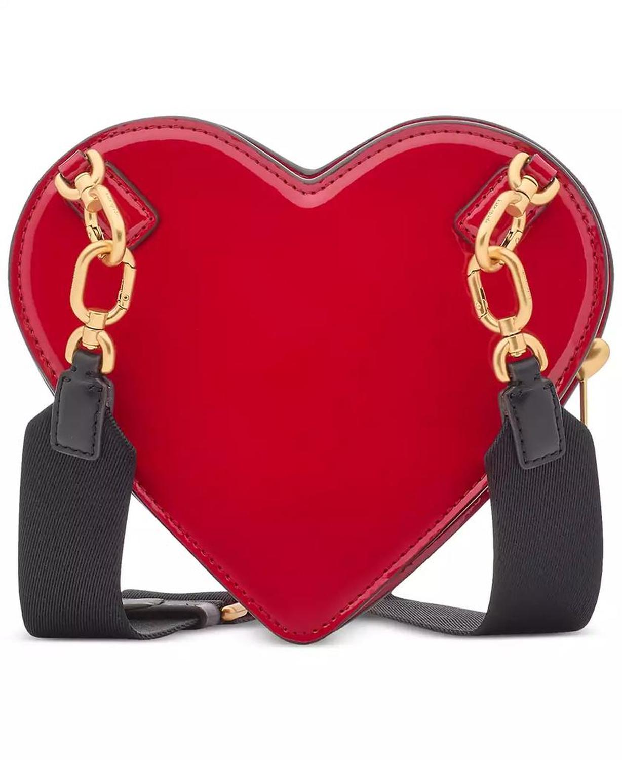 Key to My Heart Patent 3D Mini Crossbody