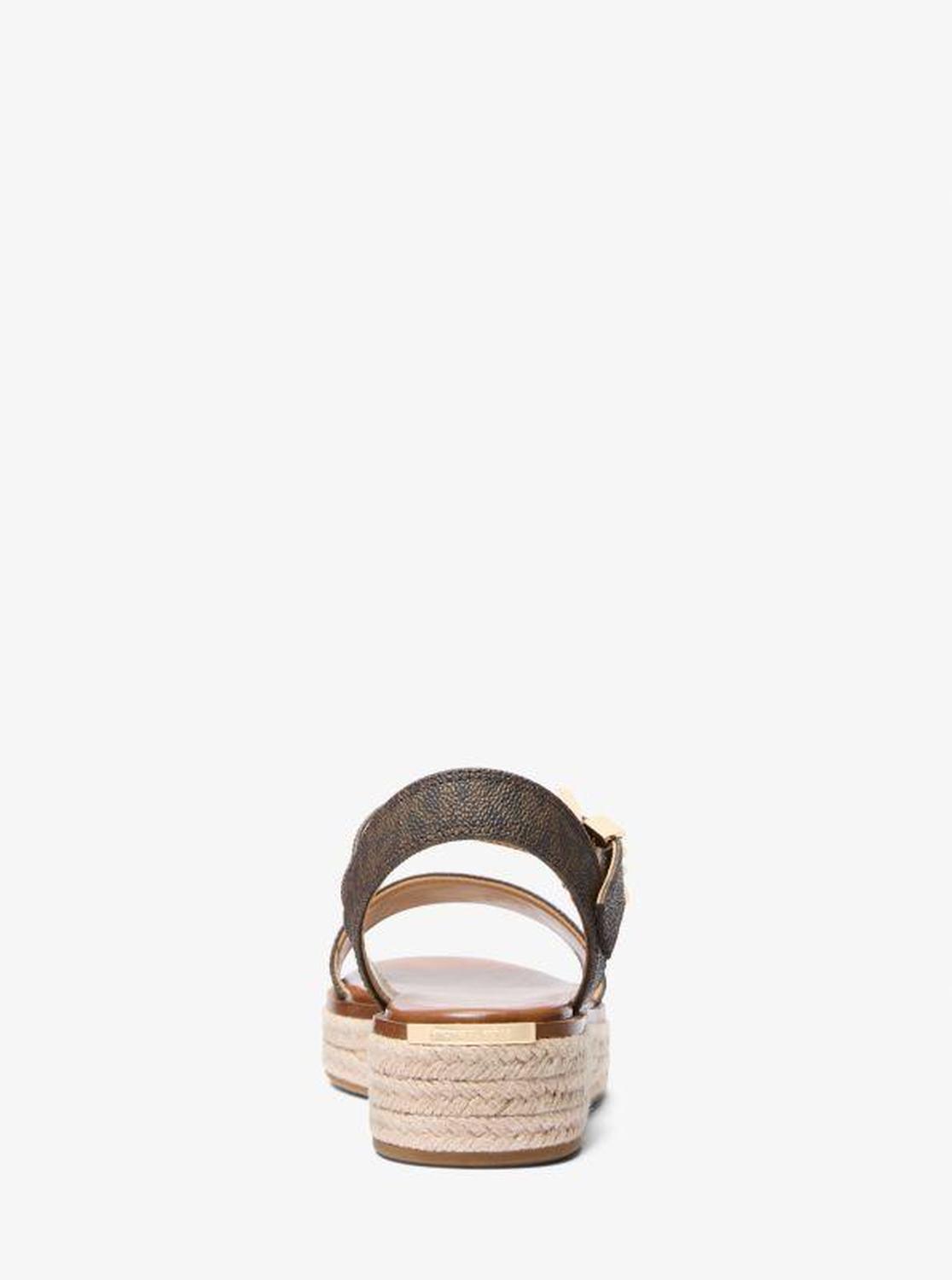 Richie Signature Logo Platform Espadrille Sandal