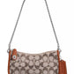 Swinger Signature Jacquard Shoulder Bag