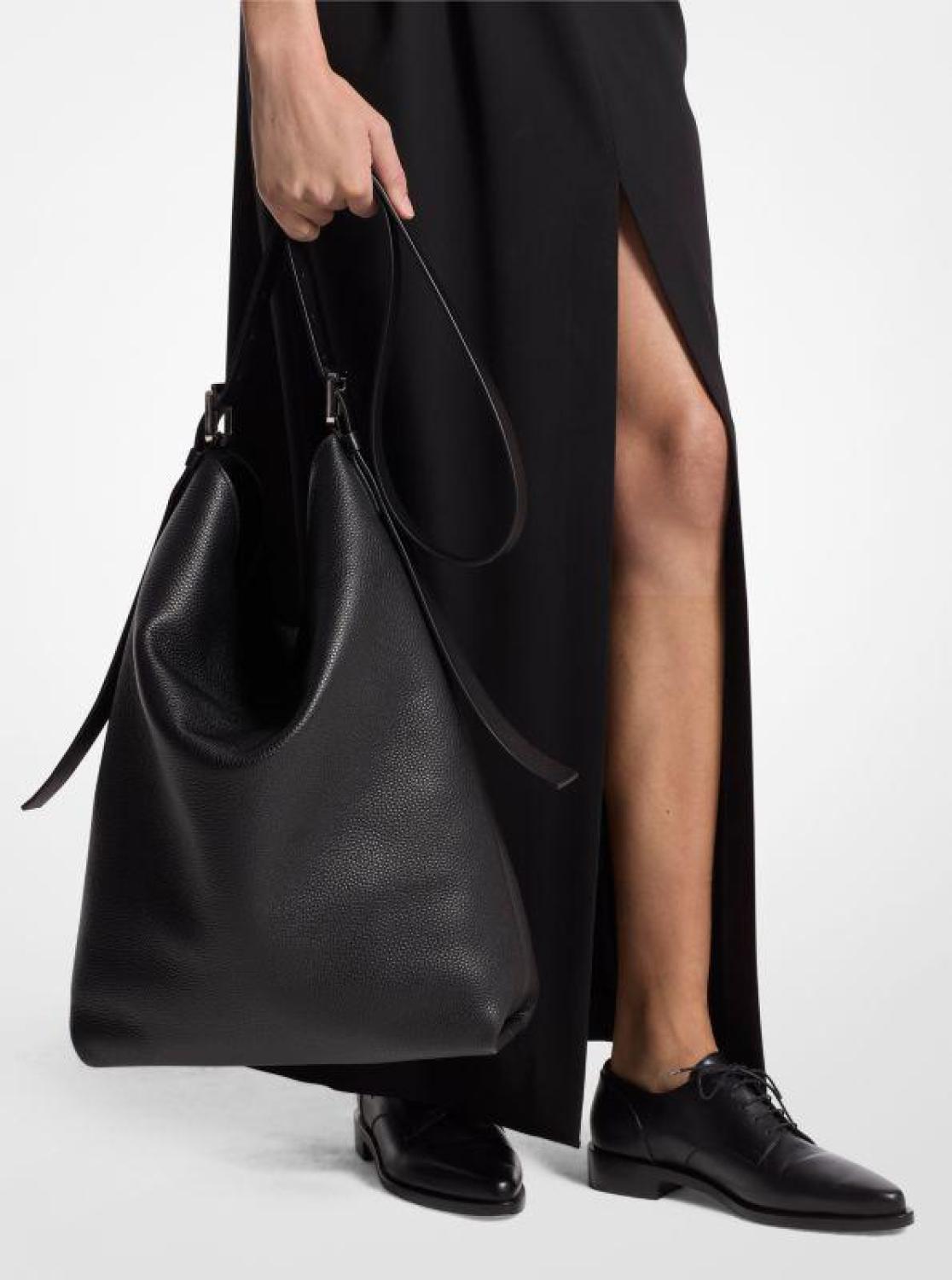 Kiera Leather Hobo Bag