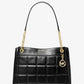 Susan Medium Quilted Leather Tote Bag