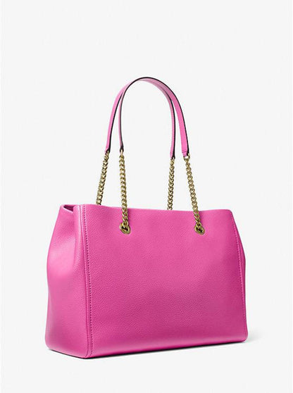 Jet Set Large Chain Tote Bag